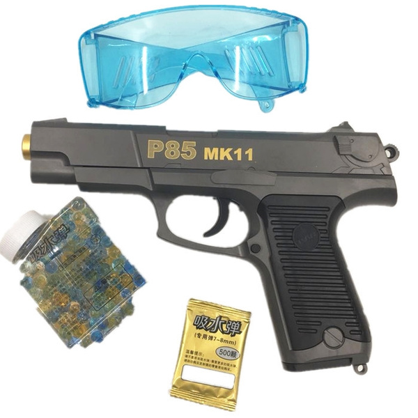 Compre Brinquedos manuais p85 mk11 gel bola blaster contas de água pelotas arma  brinquedo ao ar livre cosplay crianças presente barato — frete grátis,  avaliações reais com fotos — Joom