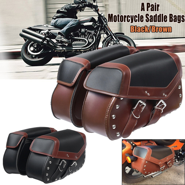 leather pannier bags motorcycle