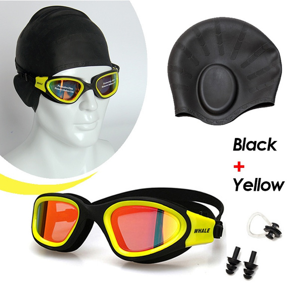 Swimming Cap Mirrored Lens Peripheral 