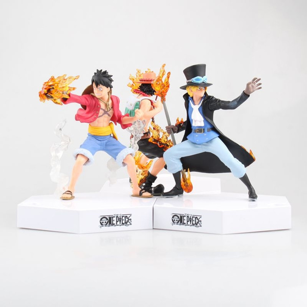 ace luffy sabo action figure