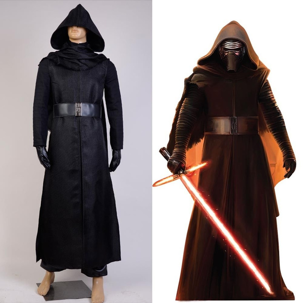 Star Wars 7 VII Die Macht weckt Sith Lord Kylo Ren Kostüm Cosplay Halloween Outf