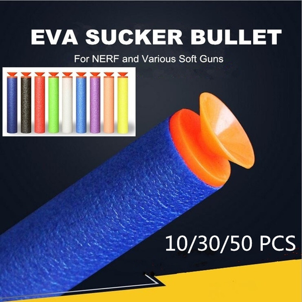10/30/50/ PCS Refill Darts Bullet for N-Strike Elite Blasters with Soft Sucker | Wish