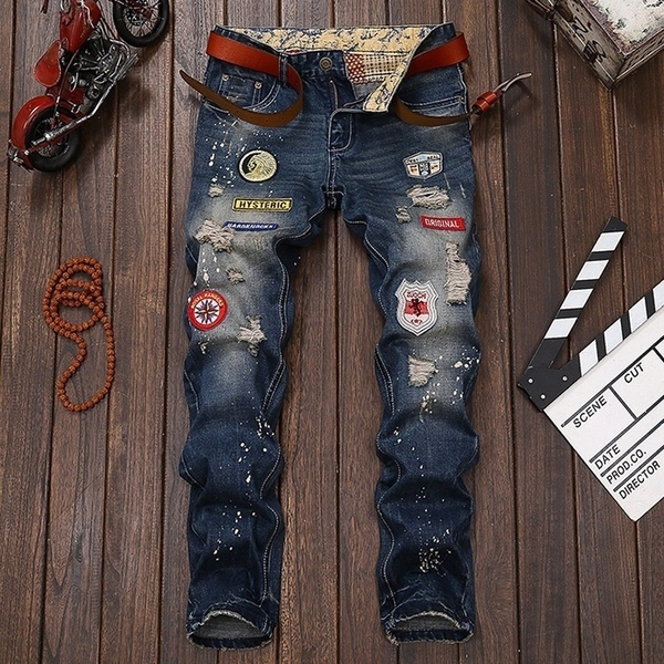 Wish best sale jeans homme