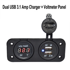 usb, charger, Mount, dualusb