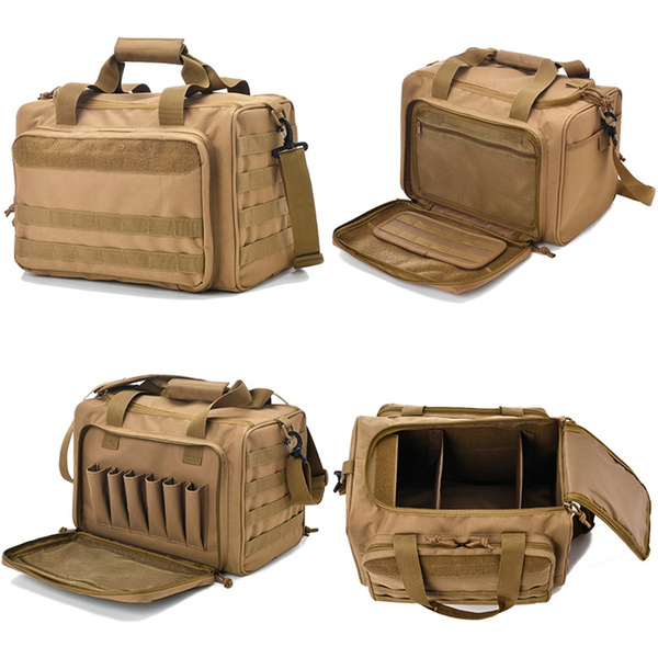 Tactical range outlet bags