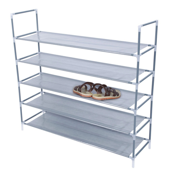 5 Tiers Non Woven Fabrics Shoe Rack Shelf Storage Home Organizer Shoe Shoes Rack Holder Wish