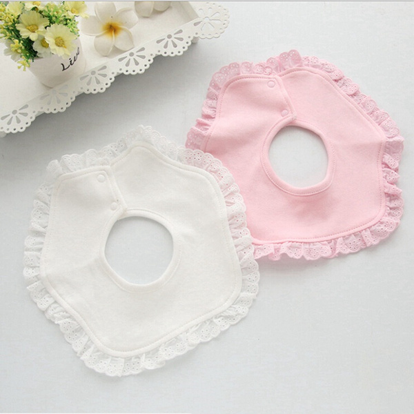 lace baby bib