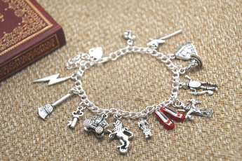 Charm Bracelet, charmsampcharmbracelet, Jewelry, Wizard