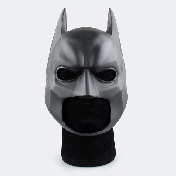 Official Batman Dark Knight Rubber Full Head Mask Adult Halloween Fancy Dress