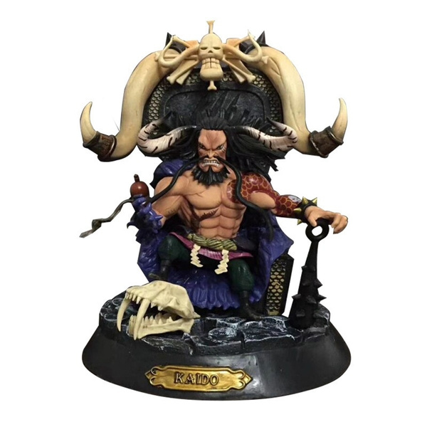 Anime One Piece Four King Kaido Beasts Pirates Pvc Action Figure Collectible Model Kids Toys Doll 23cm Wish