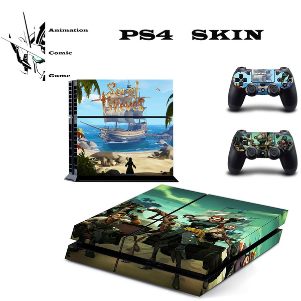 2018 Hot PS4 Vinyl Sticker Decal for Playstation Console Controller Skins - Sea of Thieves Wish