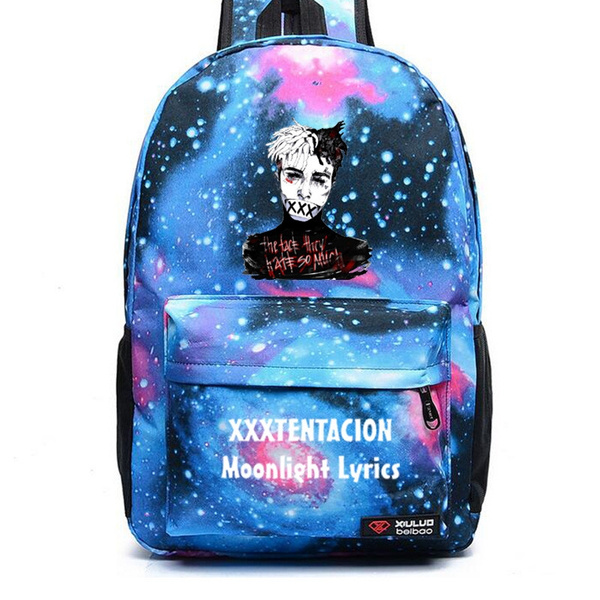 Women s Fashion New Xxxtentacion Backpack Students Boys Girls