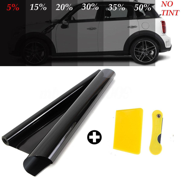 35% 2 Ply Window Tint Car NR Black Rolls 5% 20% 42% 50% Rolls Window Film 