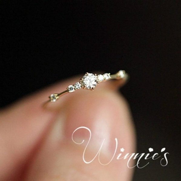 Cute small on sale diamond rings