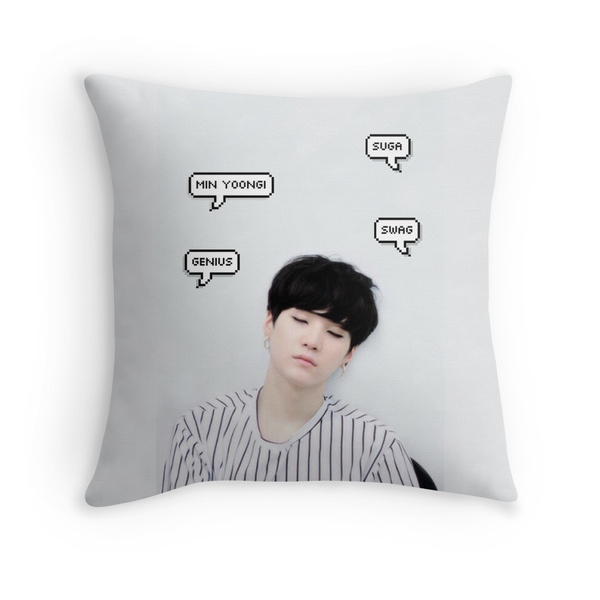 SUGA BTS Min Yoongi - Bts - Pillow