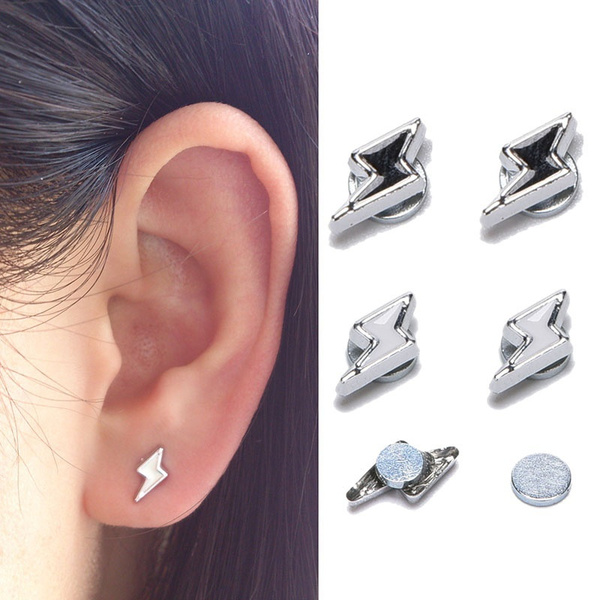 Exquisite Crystal Strong Magnetic Stud Earrings Sparkling No Ear Hole Water  Cube Box Cube Stone For Woman Party Jewelry Earring From Vivian5168, $0.43  | DHgate.Com