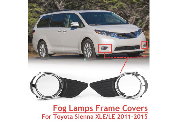 For Toyota Sienna 2011-2015 Fog Light Opening Cover W/O Fog Light Base/LE/XLE Model Driver Side TO1038169 