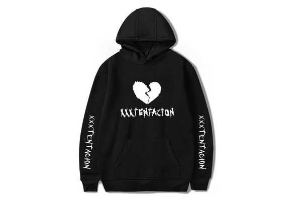 Xxxtentacion broken deals heart hoodie