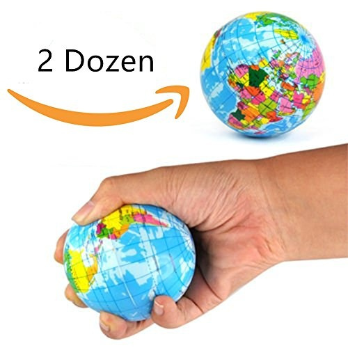 globe stress balls