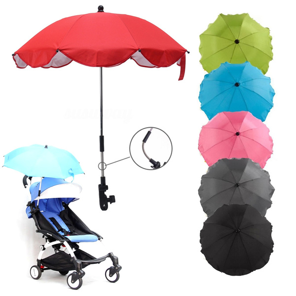 Baby Umbrella Wheelchair Sun Shade Pushchair Parasol Rain Canopy New