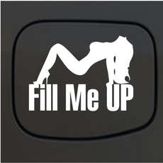 Automobile Funny  Lady Girl Car Stickers Decals