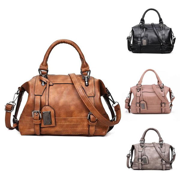 New Ladies PU Leather Handbag Shoulder Bag Messenger  Tote Purse Satchel New 