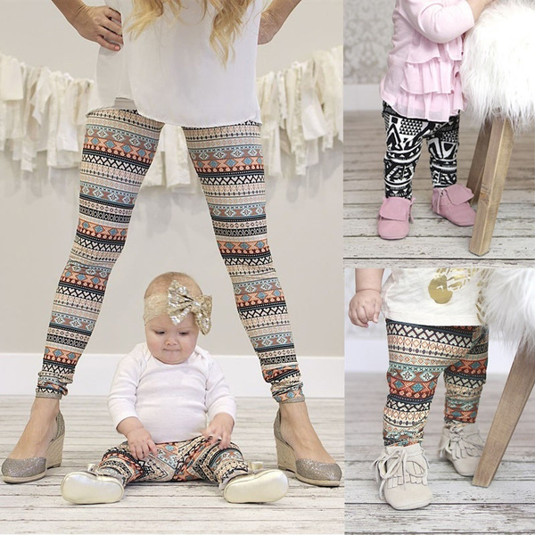 mother daughter christmas leggings