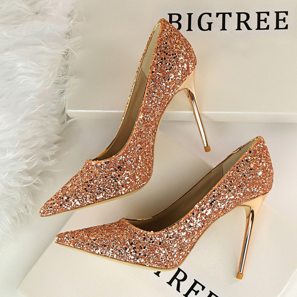bling high heels