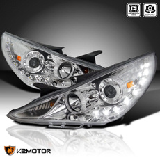 Running, led, projector, chrome