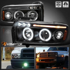 Dodge, black, projector, Auto Accessories