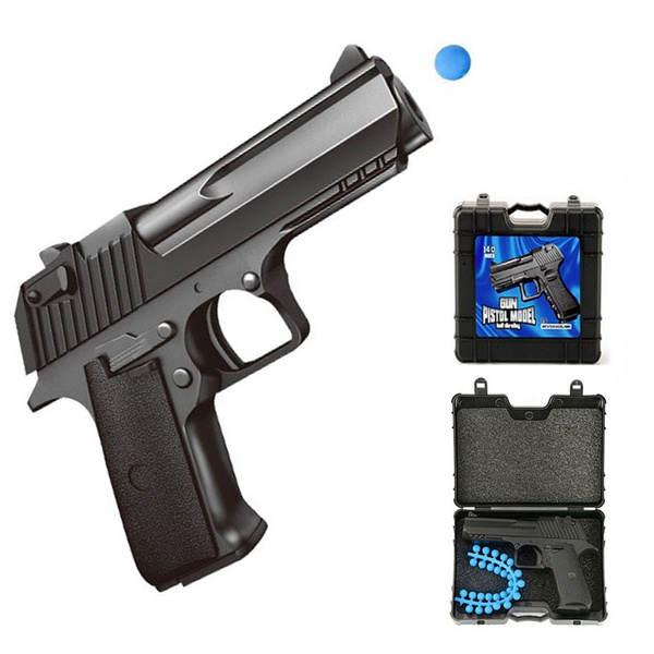 High Quality 1 Set BB Gun Toy Child CS Battle Toy Gun With Silicone ...