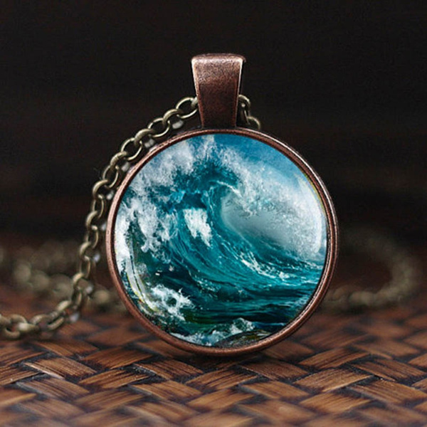 Ocean on sale wave pendant