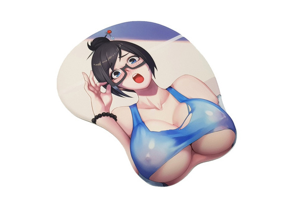 overwatch oppai mousepad