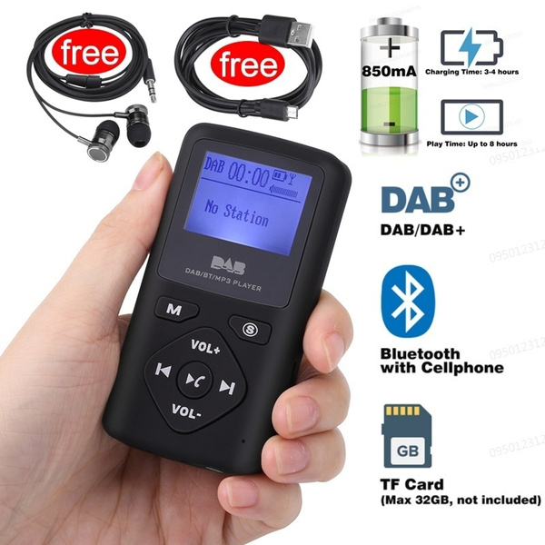 portable pocket radio with bluetooth