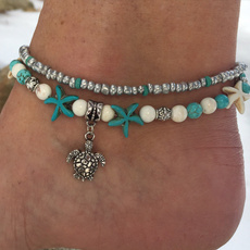 Turtle, Jewelry, starfish, Bracelet