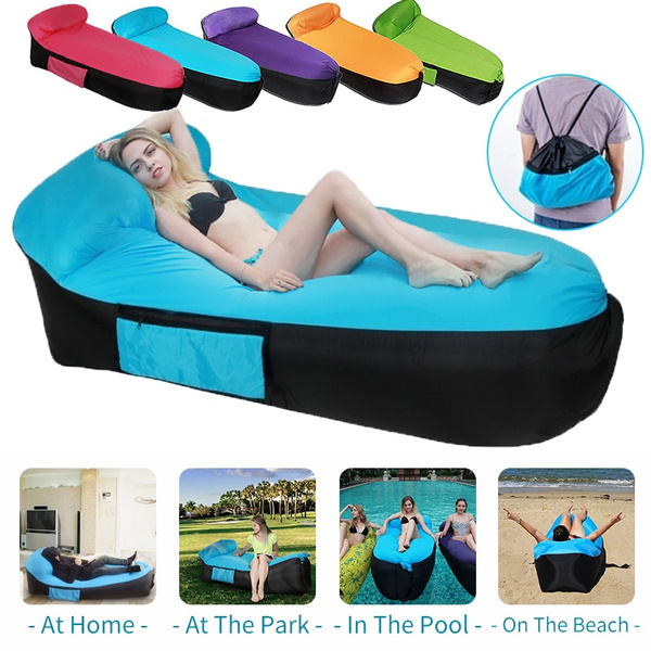 Inflatable Seat Cushion,Portable Air Sitting Pad with Carry Bag