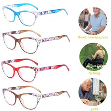 Women, eye, elderlyeglasse, plainglasse