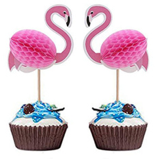 party, flamingo, Cocktail, cakefork