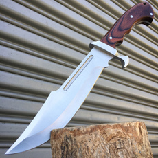 Heavy, camping, fixedblade, bowie