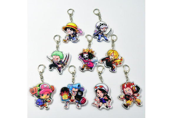 One Piece 3'' Figure Key Chain Ussop Anime Licensed NEW 