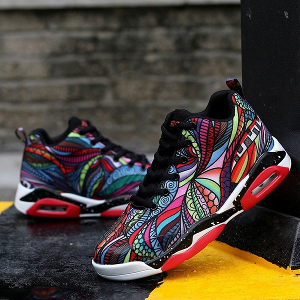 Men's Womens Air Cushion Basketball Shoes Running Tennis Shoes Fashion  Sneaker 34-47 | Wish