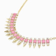 trendy necklace, punk necklace, Jewelry, Crystal