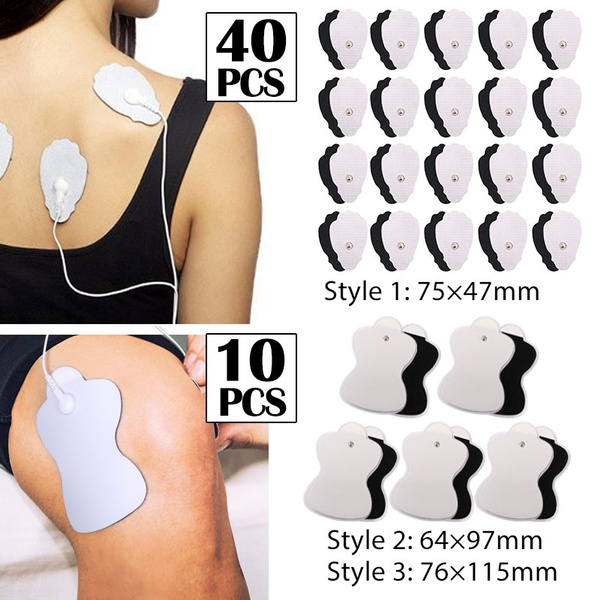 LotFancy TENS Unit Replacement Pad, 40Pcs Reusable TENS Electrode