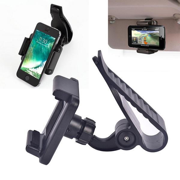 car rear view mirror mount cell phone holder stand cradle