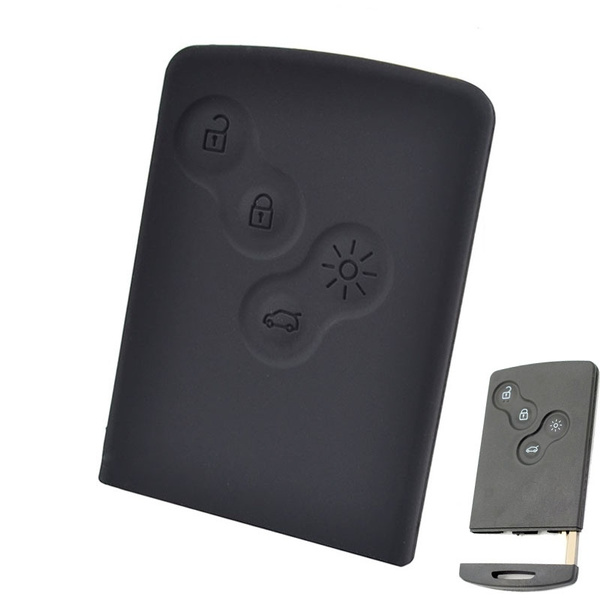 Silicone Remote Key Case Cover For Renault Laguna Megane Duster Clio Sandero