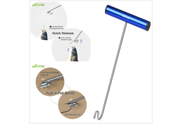 Buy Loom Tree Floating Fishing Hook Remover Saltwater Dehooker Removal  Tools Thick Needle Online at Low Prices in India 