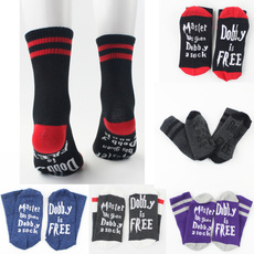 Fashion, Hp, Socks, letterprinted