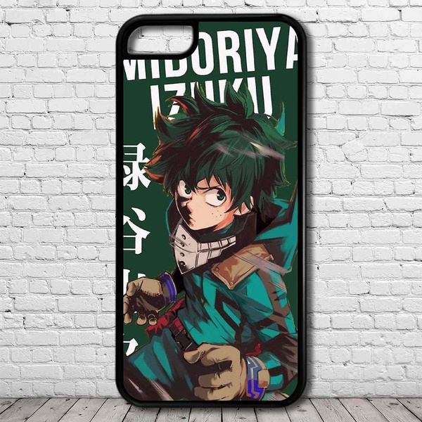 Izuku Midoriya MHA phone case for iPhone 4 5 5s 6 6S 6 Plus 6S