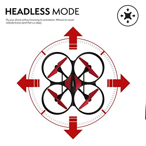 u49c red heron quadcopter drone