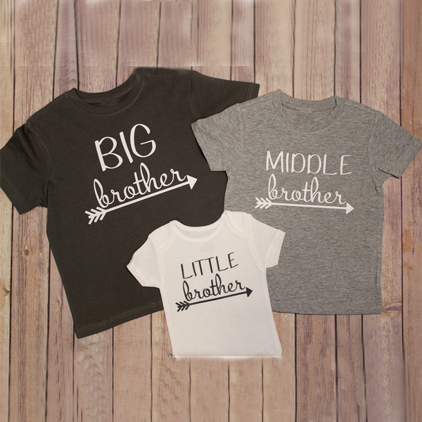 big sis middle sis lil sis shirts